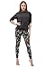 Bentibo Women's Stylish Multi Pattern Printed Jogger Leggings Harem Pants Renaissance XL