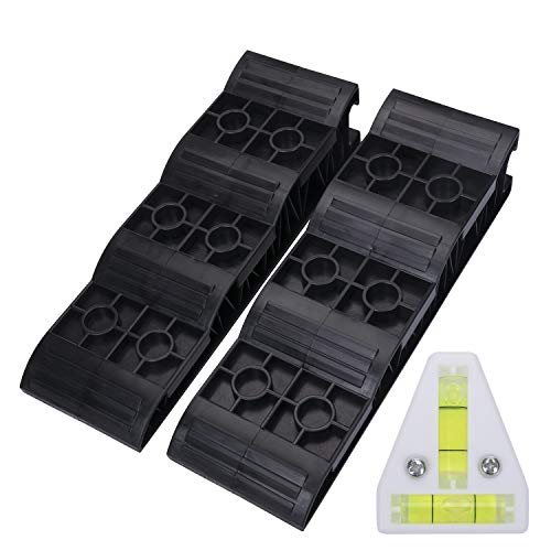 Homeon Wheels RV Leveling Blocks Heavy Duty Trailer Leveler Blocks 2