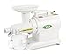 Tribest Greenstar GS-2000 Slow Masticating Juicer, Twin Gear Cold Press Juicer & Juice Extractor, White