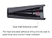 Alex Tech 8pcs 1.5 inch Heat Shrink Tubing 3:1 Shrink Ratio - Black - Dual Wall Adhesive Lined Tube Wrap Electrical Wire Cable