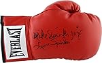 Leon Spinks and Michael Spinks Autographed Red Everlast Boxing Glove - Fanatics Authentic Certified - Autographed Boxing Gloves