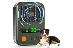 NODTY Anti Barking Devices, Auto Dog Bark Deterrent Devices with 3 Modes, Rechargeable Dog Barking Silencer Sonic Barking Deterrent, Barking Box Barking Control Devices Indoor/Outdoor Safe for Dog & People