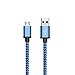 Micro USB Cable 3-Pack 6ft / 1.8m, BeneStellar Premium Nylon Braided USB 2.0 A Male to Micro B Charger Cord for Samsung, LG, Motorola, Nexus, HTC, Sony, Nokia, Android Devices and More (6ft Blue)