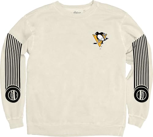 Blue 84 Pittsburgh Penguins NHL Officially Licensed Crewneck Sweatshirt Ringspu…