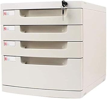File Cabinet Lockable Data Office Storage Drawer Confidentiality Desktop Organizer Confidential Small White Label Pp Plastic Storage Box Color White Size 4 Layers Amazon Co Uk Office Products