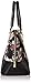 Anne Klein Shimmer Down LZ Satchel Bag, Sorbet Pink Multi/Black, One Size