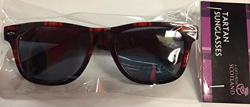 Tartan Sunglasses, Scottish Red Tartan