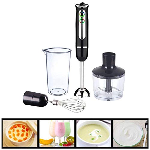 IREALIST 1 Blen 500W Multi-Purpose Electric Hand, 8 Speed Stainless Steel Stick Blender with 600 ML Breaker,Chopping Bowl (white01) - Thumbnail 2