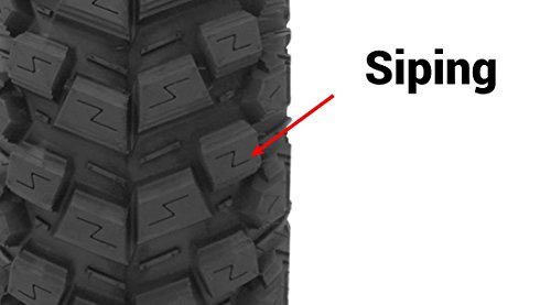 SuperATV A/T Warrior Road Tire - DOT Approved - RZR, X3, General, Maverick, Ranger, Rock & All Terrain UTV - 30" - Standard