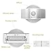 Wall Light Motion Scone, OxyLED Rechargeable Wall Lamp, 14 LED Motion Sensor Night Light, Up and Down Wall Light, Indoor Security Light for Stair/Kitchen/Bathroom/Hallway/Closet (White Light)