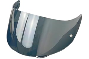 ZQIYDYP K1 Motorcycle Helmet Shield for K1, K1S, K3SV, K5, K5S, Replacement Helmet Visor for K5 (Light Black)