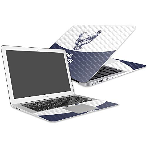 MightySkins Carbon Fiber Skin for Apple MacBook Air 13" (2017) - One Mother Clu…