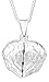 Dicksons Silver Plated Bereavement Between These Angel Wings Photo Locket Necklace on 18
