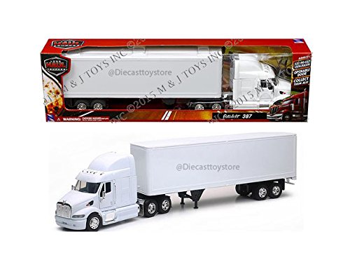 Newray Ss12343g 32 Long Haul Trucker Peterbilt 387 Plain