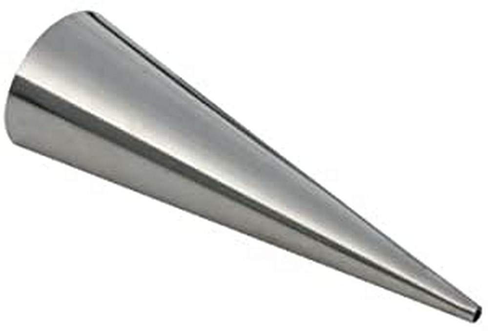 DE BUYER -3006.25 – Conical Stainless Steel Mould for Cornet Diameter 2.5 cm