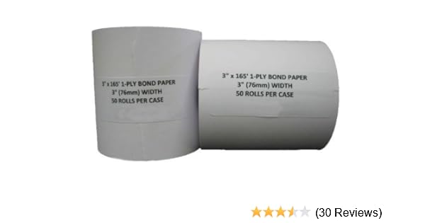 3 1 8 X 273 Thermal Paper Rolls 50 Star Tsp100 Tsp650 Tsp700 At318273str Paperrolls N More Com