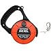 Scuba Choice Diving Dive Reel, 150ft White Line, Plastic Handle, Orange with 2