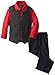 Nautica Little Boys' Deco Plaid Vest Set, Navy, 5