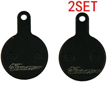 Supermotorparts 2 PAIRS BICYCLE DISC BRAKE PADS FOR TEKTRO IOX LYRA NOVELA DISC BRAKE