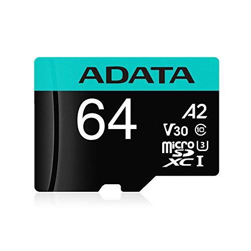 A-DATA V30 A1 64GB Class 10 UHS-3 Micro SD Memory Card