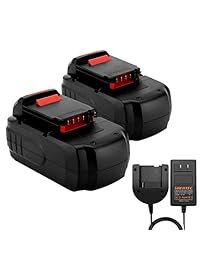 Shentec - Pack de 2 baterías Ni-MH de 3500 mAh, 18 V, compatible con cable de puerto PC18B PCC489N PCMVC PCXMVC (Ni-MH Ni-Cd cargador de batería incluido)