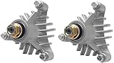 Pack of 2 Spindle Mandrel Assembly Replaces Craftsman AYP 143651 532143651 Oregon 82-510