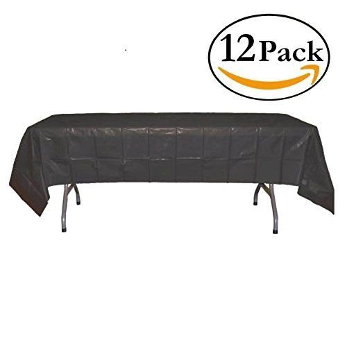 2 Mountclear+12+Pack+Disposable+Tablecloths+Rectangle