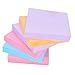 Pop up Sticky Notes Pad 3 in x 3 in 6 Pack Candy Color Easy Post Notes 100Sheets/Pad 6 Pads/Pack 600 Sheets Total Individual Package (Pop up Sticky Notes)