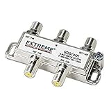 Extreme Broadband Manufacturing BDS104H 4 Way HD Digital High Performance Coax Cable Splitter