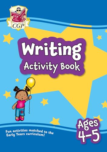 Writing Activity Book for Ages 4-5 (Reception) (CGP Reception Activity Books and Cards)