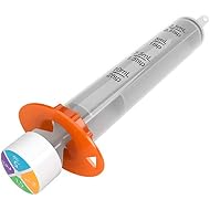 EZY DOSE Kids Baby Oral Syringe & Dispenser, True Easy Design for Liquid Medicine,Tylenol, Motrin, Easy to Administer, Accurate Dosing,10 mL/2 TSP Color Coded, BPA Free