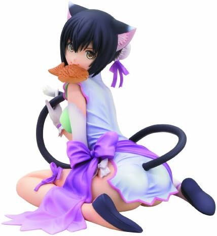 Kotobukiya Shining Hearts: Mischievous Slinking Cat Xiao Mei Ani-Statue