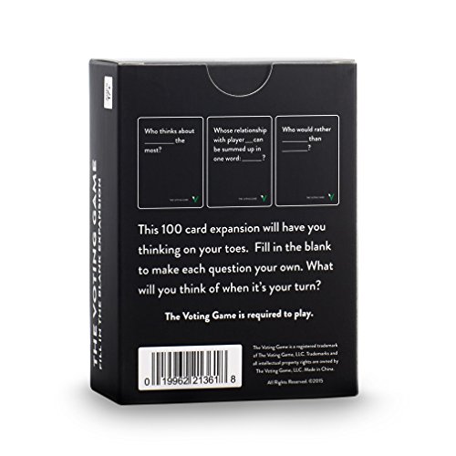 The Voting Game - Fill In The Blank Expansion