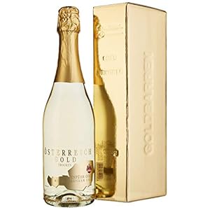 Österreich Gold – mit 23 Karat Blattgold mit Geschenkverpackung (1 x 0.75 l)