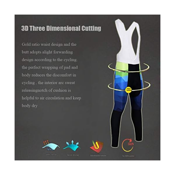 €41.99 OLEEKA Calzamaglia da Ciclismo Pantaloni Lunghi Calzamaglia Termica  da Ciclismo Invernale Pantaloni da Bicicletta MTB… - bikewebshop.it