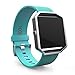 Teak - Silicone Replacement Wristband for Fitbit Blaze - Small Teal