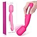 Wand Electric Massager, 16 Vibration Modes Waterproof Rechargeable,Handheld Deep Tissue Percussion Massager for Neck,Shoulder,Back,Leg,Foot Full Body Pain Relief (S-01)