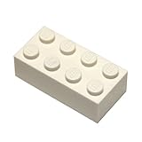 LEGO Parts and Pieces: White 2x4 Brick x500