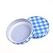 Cosnos 8 Pcs Regular Mouth Mason Jar Lids Decorative Metal Jar Lids Compatible with Mason Jars Canning Jars, Assorted 4 Colors