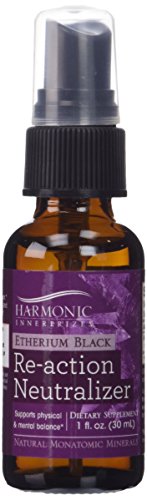 Harmonic Innerprizes Etherium Homeopathic Essence, Black, 1 Fluid Ounce