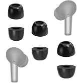TENNMAK Replacement Memory Foam Eartips for OnePlus Earbuds,Upgrade,Black | Compatible with OnePlus Buds 4 / Buds 3 / Buds Pro 3 / Buds Pro 2 / Nord Buds 3 / Nord Buds 3 Pro / Buds Z2 Earbuds Earpad