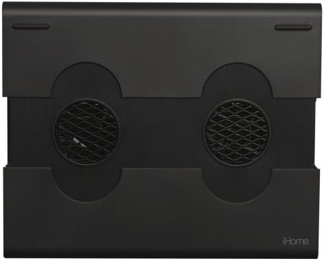 Ihome Notebook Cooling Pad With 2 Built In Fans - Black (Ih-A700Cb)