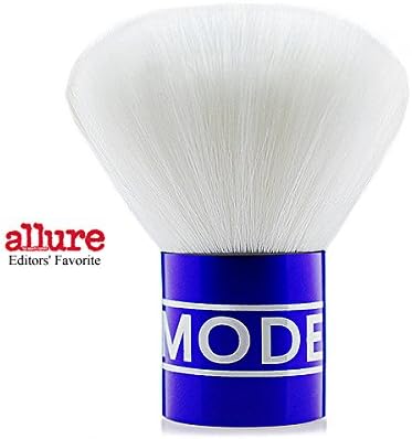 MODE Professional KABUKI Makeup Brush - Non Irritating Skin Soft, Plush Dense Hypoallergenic Vegan Fibers Flawlessly Blends Loose, Liquid, Mineral Powder Foundation, Luxury Beauty Tools All Skin Types