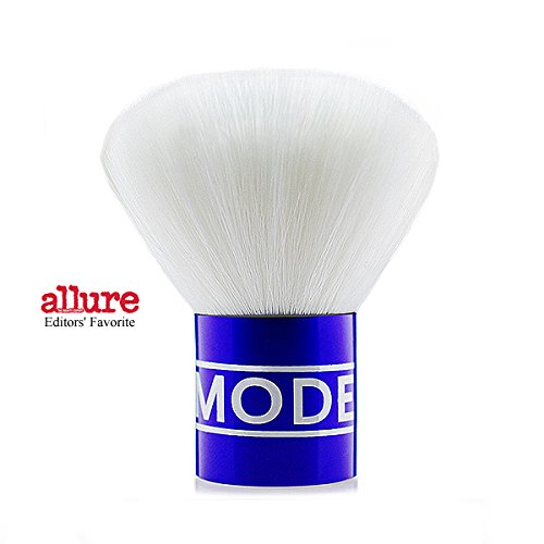 MODE Professional KABUKI Makeup Brush - Non Irritating Skin Soft, Plush Dense Hypoallergenic Vegan Fibers Flawlessly Blends Loose, Liquid, Mineral Powder Foundation, Luxury Beauty Tools All Skin Types