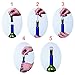 Wulili Wine Bottle Vacuum Stoppers - Reusable Bottle Saver Stopper for Holiday Party, Wedding or Festival - Pack of 2