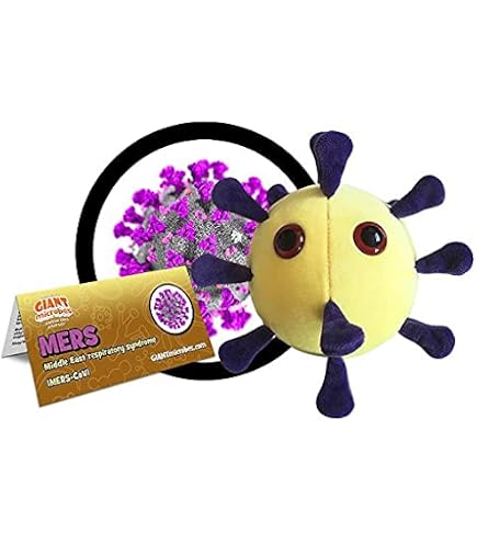 GIANT MICROBES Dead Covid Plush - Versión limitada del virus Covid, gran regalo para familiares, científicos, educadores, trabajadores de la salud, incluye una divertida tarjeta educativa GIANT MICROBES Dead Covid Plush - Versión limitada del virus Covid, gran regalo para familiares, científicos, educadores, trabajadores de la salud, incluye una divertida tarjeta educativa
