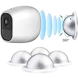 Security Wall Mount, Skylety Metal Magnetic Mount for Magnetic Arlo, Arlo Pro, Arlo Pro 2, White, Arlo Accessories (4 Pack)