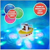 Hey Duggee Lightshow River Boat Underwater Bath Toy Red Squirrel Club view 2