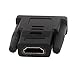 Uxcell a16020500ux0981 DVI-I Dual Link 24+5 Male to HDMI Female Connector Adapter