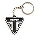Triumph Triangle Key Chain Ring Fob Emblem